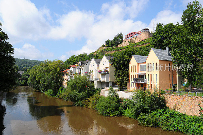 Bad Kreuznach(德国)鸟瞰图